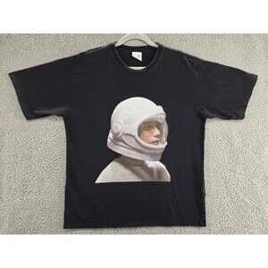 Acme de la Vie ADLV Shirt Mens Large Black Astronaut Graphic Tee Streetwear